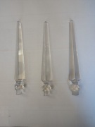 Nowe szpice dł. 19 cm do żyrandoli kryształowych ,,Bohemia,,(3)