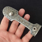 Kindżał Bebut Rączka Srebro Rosja Carska