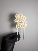 Topper na tort wydruk 3D personalizacja