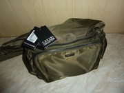 Extra pojemna lekka torba na ramię COVERI COLLECTION khaki podróż praca