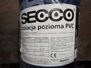 SECCO izolacja pozioma PVC 1mm, 0,25m x 30mb