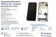 Wyświetlacz iPhone 16e FHD Incell Black Ekran Dotyk Kompletny Moduł