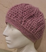 Słodka różowa czapka