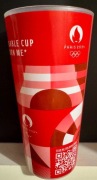 Paryż 2024 kubek Igrzyska Olimpijskie Coca Cola