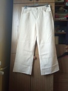 Stradivarius Nowe Grubszej Szerokie Spodnie Jeansy Damskie Bawełna 46/18