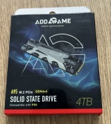 Dysk SSD ADDLINK A95 4TB M.2 PCIe 4.0 NVMe z Radiatorem (Idealny do PS5)