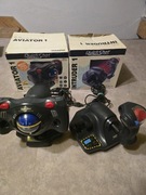 Zestaw 2 joysticków quickshotI ntruder i Aviator Atari Commodore  Amiga