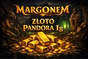 ZLOTO MARGONEM PANDORA EMKI GOLD 1g 1.000.000.000