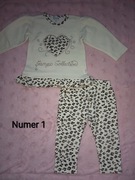 Dresiki, kompleciki dla dziewczynki r. 74/80