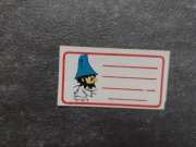 Naklejka retro RUMCAJS - Na zeszyt