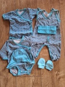 Komplet niemowlęcy 6 szt. elementowy rozmiar 62