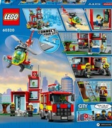 !!! OKAZJA !!! LEGO REMIZA STRAŻACKA 60320 