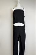 Czarny kombinezon Monki Elmina Cutout Jumpsuit 48 XL-XXL – nowy z metką