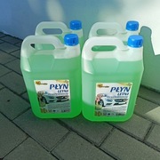 Płyn do spryskiwaczy letni 4x 5 Litrów Zielone Jabłko