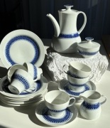 Serwis kawowy deserowy Thomas (Rosenthal gr) Rotunda 6 osób lata 60-te