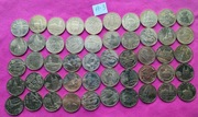 Zestaw 50szt różnych monet 2zł Monety z saszetek menniczy Tak jak na foto