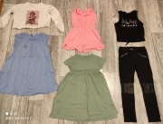 A50.Zestaw ciuchów H&M 6szt.!Rozm.134-140