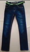 Spodnie jeans dla szczupłego chłopca,  158