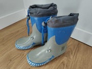 Kalosze dziecięce że ściągaczem rozmiar 30 rekiny