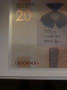 Lech Kaczyński - 20 zł, rarytas numer !