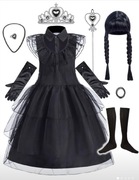 9 częściowy strój wednesday 128-140