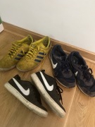 Zestaw 3 pary butów Nike & Adidas | Rozmiary 38, 42, 43 1/3 | BCM
