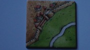 CARCASSONNE pojedyncze elementy PŁYTKA TERENU
