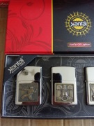 Zapalniczki benzynowe typu Zippo. zestaw 4 sztuk. 