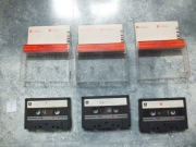 zestaw 3szt. kaseta magnetofonowa TDK typ I D60 lata 80 New Romantic /nr2