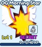 OG Morning Star |Bubble Gum Simulator Infinity | Roblox sekretny pet 