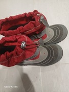 Śniegowce czerwono szare ze ściągaczem 29 Primigi