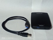 Dysk zewnętrzny 500GB HDD Toshiba w obudowie Inateck USB 3.0-Sprawny