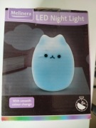 Lampka nocna LED Melinera w kształcie kotka