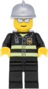 LEGO FIGURKA STRAŻAK OKULARY HEŁM 7942 cty0047