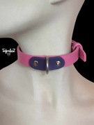 Harness BDSM Punk Goth Metal - Skórzany choker - Vlad 2 - TotenKot