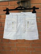 Błękitna spódniczka dla dziewczynki 122 97% bawełna