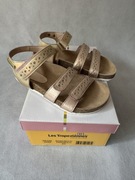 Sandały dla dziewczynki złoto różowe rozmiar 31