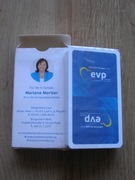 karty do gry nowe we folii etui reklama posłanka Marlene Mortler EVP CDU