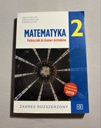 MATEMATYKA 2 Podręcznik do liceów i techników Rozszerzenie Kurczab PAZDRO
