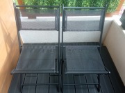 Krzesło balkonowe składane, cena za 2 sztuki!