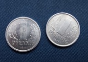 Moneta Niemcy 1 fenig 1977 NRD 