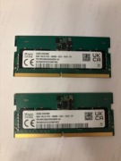 Pamięć RAM DDR5 sodimm 2x8gb 5600mhz