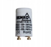 10x Starter zapłonnik świetlówki S2 4-22W Bemko