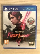 Infamous First Light PS4 PS5 PL Okładka FOLIA Premierowa