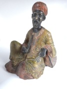 Antyczna recznie rzezba statuetka z brazu Bergman