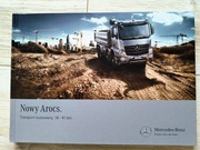 Mercedes Arocs - POLSKI Prospekt Katalog Broszura KSIĄŻKA