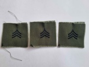 3 sztuki sergeant e-5 vietnam collar woodland m81 us army od green