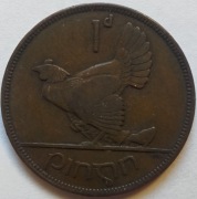 Irlandia. Moneta 1 pens