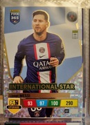 Karta Lionel Messi International Star