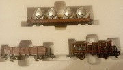 Zestaw  wagonów towarowych DB Epoka 3. Fleischmann H0